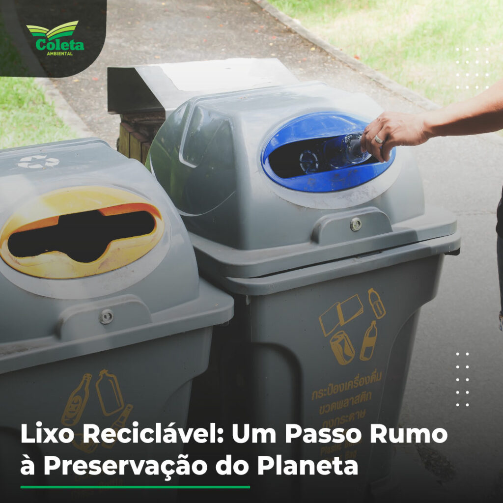 Lixo Reciclável: Um Passo Rumo à Preservação do Planeta